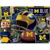 image:imageYouTheFan NCAA Texas Tech Retro Series 500pc Puzzle 15 x 20Michigan Wolverines