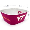 image:imageYouTheFan NCAA Virginia Tech Hokies Large Party Bowl