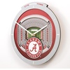 image:imageYouTheFan NCAA West Virginia Mountaineers 3D StadiumView ClockAlabama Crimson Tide