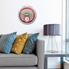 image:imageYouTheFan NCAA West Virginia Mountaineers 3D StadiumView ClockAlabama Crimson Tide