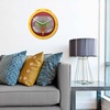 image:imageYouTheFan NCAA West Virginia Mountaineers 3D StadiumView ClockArizona State Sun Devils