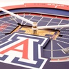 image:imageYouTheFan NCAA West Virginia Mountaineers 3D StadiumView ClockArizona Wildcats