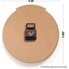 image:imageYouTheFan NCAA West Virginia Mountaineers 3D StadiumView ClockCentral Florida Knights
