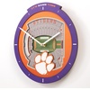 image:imageYouTheFan NCAA West Virginia Mountaineers 3D StadiumView ClockClemson Tigers