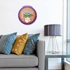 image:imageYouTheFan NCAA West Virginia Mountaineers 3D StadiumView ClockClemson Tigers