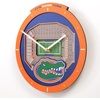 image:imageYouTheFan NCAA West Virginia Mountaineers 3D StadiumView ClockFlorida Gators