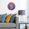 image:imageYouTheFan NCAA West Virginia Mountaineers 3D StadiumView ClockKansas Jayhawks