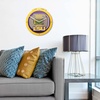 image:imageYouTheFan NCAA West Virginia Mountaineers 3D StadiumView ClockLsu Tigers