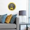 image:imageYouTheFan NCAA West Virginia Mountaineers 3D StadiumView ClockMichigan Wolverines