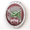 image:imageYouTheFan NCAA West Virginia Mountaineers 3D StadiumView ClockMississippi State Bulldogs