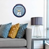 image:imageYouTheFan NCAA West Virginia Mountaineers 3D StadiumView ClockNorth Carolina Tar Heels
