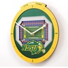 image:imageYouTheFan NCAA West Virginia Mountaineers 3D StadiumView ClockNorth Dakota State Bison