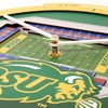 image:imageYouTheFan NCAA West Virginia Mountaineers 3D StadiumView ClockNorth Dakota State Bison