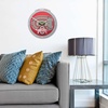 image:imageYouTheFan NCAA West Virginia Mountaineers 3D StadiumView ClockOhio State Buckeyes