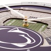 image:imageYouTheFan NCAA West Virginia Mountaineers 3D StadiumView ClockPenn State Nittany Lions
