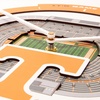 image:imageYouTheFan NCAA West Virginia Mountaineers 3D StadiumView ClockTennessee Volunteers