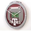 image:imageYouTheFan NCAA West Virginia Mountaineers 3D StadiumView ClockTexas Am Aggies