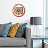 image:imageYouTheFan NCAA West Virginia Mountaineers 3D StadiumView ClockTexas Longhorns