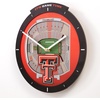 image:imageYouTheFan NCAA West Virginia Mountaineers 3D StadiumView ClockTexas Tech Red Raiders