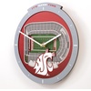 image:imageYouTheFan NCAA West Virginia Mountaineers 3D StadiumView ClockWashington State Cougars