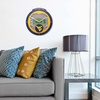 image:imageYouTheFan NCAA West Virginia Mountaineers 3D StadiumView ClockWest Virginia Mountaineers