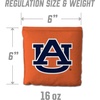 image:imageYouTheFan OfficiallyLicensed NCAA Set of 8 Cornhole Bags  All Weather Dual Sided Slide amp Stop  Regulation Size with Carry caseAuburn Tigers