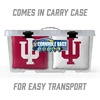 image:imageYouTheFan OfficiallyLicensed NCAA Set of 8 Cornhole Bags  All Weather Dual Sided Slide amp Stop  Regulation Size with Carry caseIndiana Hoosiers