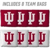 image:imageYouTheFan OfficiallyLicensed NCAA Set of 8 Cornhole Bags  All Weather Dual Sided Slide amp Stop  Regulation Size with Carry caseIndiana Hoosiers
