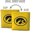 image:imageYouTheFan OfficiallyLicensed NCAA Set of 8 Cornhole Bags  All Weather Dual Sided Slide amp Stop  Regulation Size with Carry caseIowa Hawkeyes