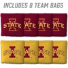 image:imageYouTheFan OfficiallyLicensed NCAA Set of 8 Cornhole Bags  All Weather Dual Sided Slide amp Stop  Regulation Size with Carry caseIowa State Cyclones