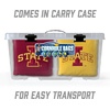 image:imageYouTheFan OfficiallyLicensed NCAA Set of 8 Cornhole Bags  All Weather Dual Sided Slide amp Stop  Regulation Size with Carry caseIowa State Cyclones
