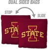 image:imageYouTheFan OfficiallyLicensed NCAA Set of 8 Cornhole Bags  All Weather Dual Sided Slide amp Stop  Regulation Size with Carry caseIowa State Cyclones