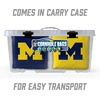 image:imageYouTheFan OfficiallyLicensed NCAA Set of 8 Cornhole Bags  All Weather Dual Sided Slide amp Stop  Regulation Size with Carry caseMichigan Wolverines