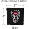 image:imageYouTheFan OfficiallyLicensed NCAA Set of 8 Cornhole Bags  All Weather Dual Sided Slide amp Stop  Regulation Size with Carry caseNC State Wolfpack