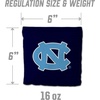 image:imageYouTheFan OfficiallyLicensed NCAA Set of 8 Cornhole Bags  All Weather Dual Sided Slide amp Stop  Regulation Size with Carry caseNorth Carolina Tar Heels