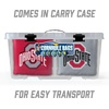 image:imageYouTheFan OfficiallyLicensed NCAA Set of 8 Cornhole Bags  All Weather Dual Sided Slide amp Stop  Regulation Size with Carry caseOhio State Buckeyes