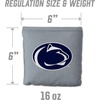 image:imageYouTheFan OfficiallyLicensed NCAA Set of 8 Cornhole Bags  All Weather Dual Sided Slide amp Stop  Regulation Size with Carry casePenn State Nittany Lions