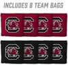 image:imageYouTheFan OfficiallyLicensed NCAA Set of 8 Cornhole Bags  All Weather Dual Sided Slide amp Stop  Regulation Size with Carry caseSouth Carolina Gamecocks