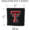 image:imageYouTheFan OfficiallyLicensed NCAA Set of 8 Cornhole Bags  All Weather Dual Sided Slide amp Stop  Regulation Size with Carry caseTexas Tech Red Raiders