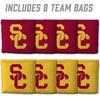 image:imageYouTheFan OfficiallyLicensed NCAA Set of 8 Cornhole Bags  All Weather Dual Sided Slide amp Stop  Regulation Size with Carry caseUSC Trojans