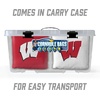 image:imageYouTheFan OfficiallyLicensed NCAA Set of 8 Cornhole Bags  All Weather Dual Sided Slide amp Stop  Regulation Size with Carry caseWisconsin Badgers
