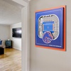image:imageYouTheFan Officiallylicensed NCAA Stadium Series 3D Wall Art  multilayer team stadium replica detailed sports fan gift indoor decorBoise State Broncos