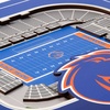image:imageYouTheFan Officiallylicensed NCAA Stadium Series 3D Wall Art  multilayer team stadium replica detailed sports fan gift indoor decorBoise State Broncos