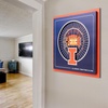image:imageYouTheFan Officiallylicensed NCAA Stadium Series 3D Wall Art  multilayer team stadium replica detailed sports fan gift indoor decorIllinois Fighting Illini