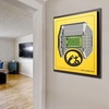 image:imageYouTheFan Officiallylicensed NCAA Stadium Series 3D Wall Art  multilayer team stadium replica detailed sports fan gift indoor decorIowa Hawkeyes