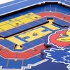 image:imageYouTheFan Officiallylicensed NCAA Stadium Series 3D Wall Art  multilayer team stadium replica detailed sports fan gift indoor decorKansas Jayhawks