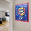 image:imageYouTheFan Officiallylicensed NCAA Stadium Series 3D Wall Art  multilayer team stadium replica detailed sports fan gift indoor decorKansas Jayhawks