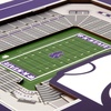 image:imageYouTheFan Officiallylicensed NCAA Stadium Series 3D Wall Art  multilayer team stadium replica detailed sports fan gift indoor decorKansas State Wildcats