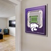 image:imageYouTheFan Officiallylicensed NCAA Stadium Series 3D Wall Art  multilayer team stadium replica detailed sports fan gift indoor decorKansas State Wildcats
