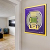 image:imageYouTheFan Officiallylicensed NCAA Stadium Series 3D Wall Art  multilayer team stadium replica detailed sports fan gift indoor decorLSU Tigers